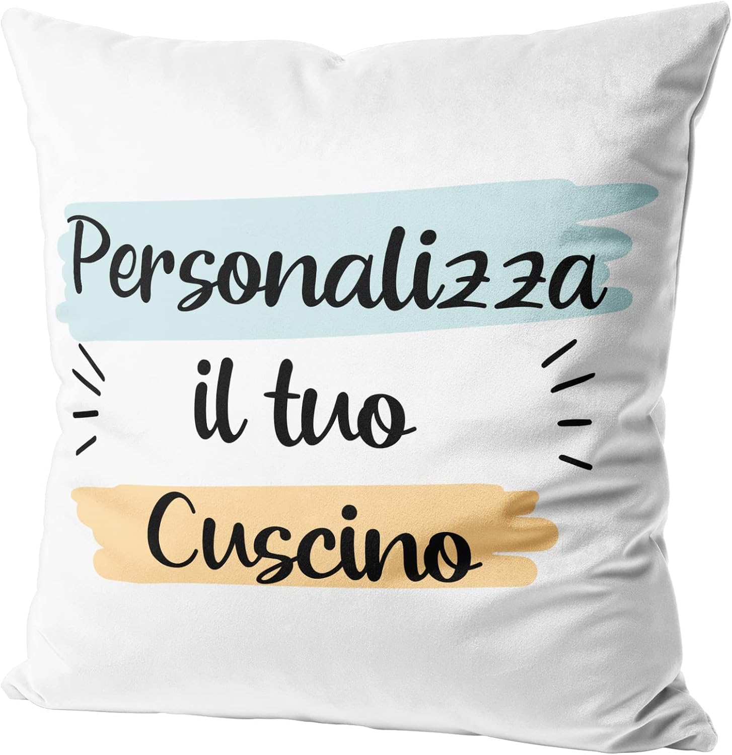 cuscino personalizzabile